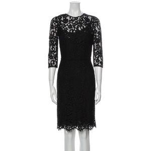 Dolce Gabbana Midi Dress- Lace sz 38 , fits 0-2